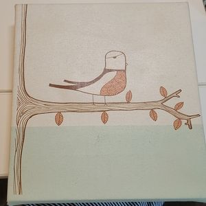 Kate Sutton Wall Decor | Small Canvas Wrapped Bird